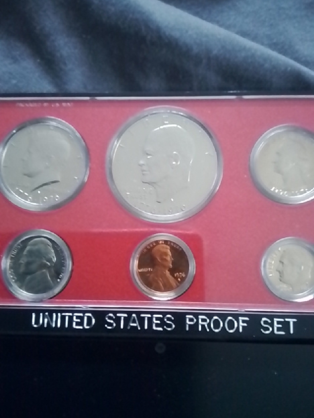 United States Proof Set - Multicolor Coin Display